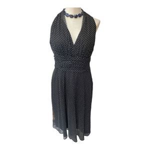 Evan Picone Polka Dot Retro Size 14 Dress NWT